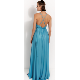 Μακρύ φόρεμα Γαλάζιο 