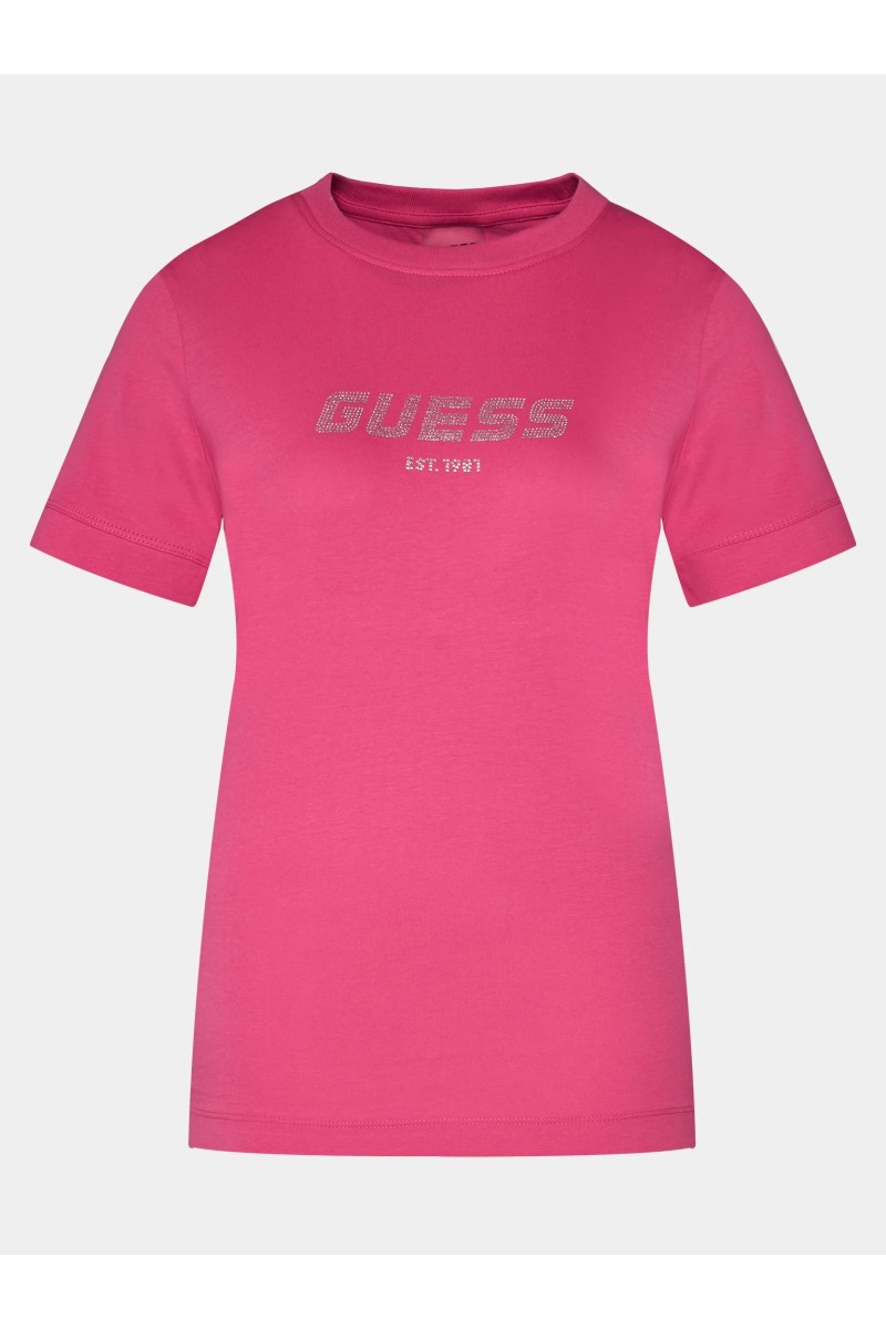 Guess  T-shirt Ροζ